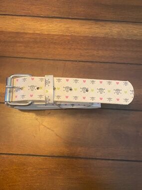 Torrid (Skulls / Hearts) Belt  Size 3 or Cut & Custom to Your Suze
